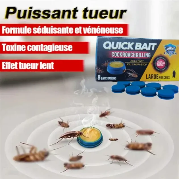 قاتل الصراصير الفتاك Quick Catch Cafards (G)